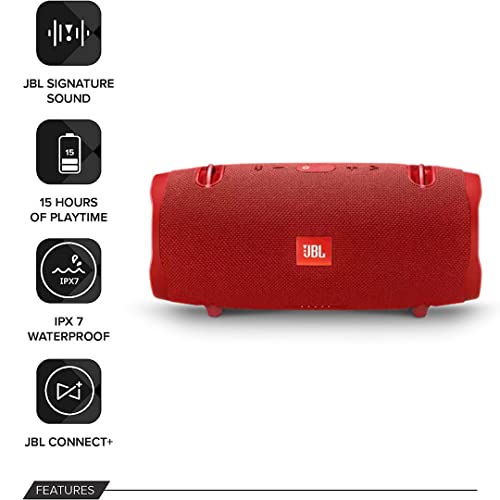 JBL Xtreme 2, Waterproof Portable Bluetooth Speaker, Black