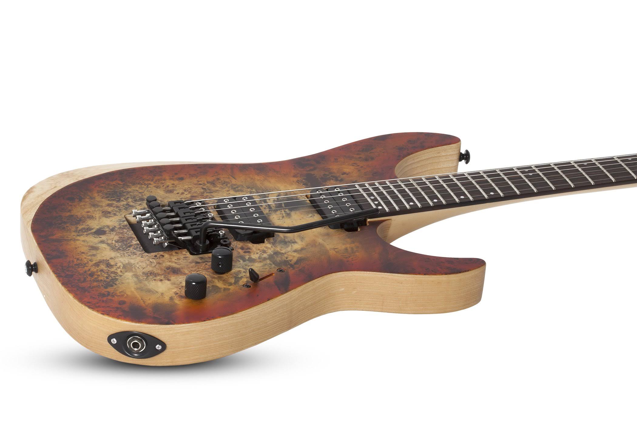 Schecter Reaper-6 FR Electric Guitar (Satin Inferno Burst)