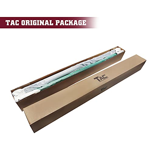 TAC Sidewinder Running Boards Compatible with 2022-2024 Toyota Tundra CrewMax Truck Pickup 4” Drop Fine Texture Black Side Steps Nerf Bars Rock Slider Armor Accessories (2pcs)