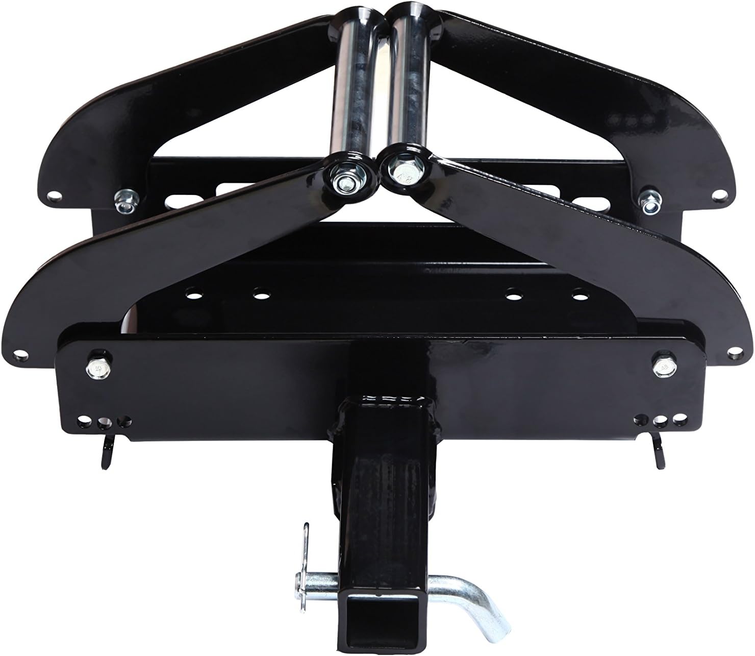 ZESUPER Winch Cradle Winch Mounting Plate, Hitch Mount Winch Plate,Winch Mount Recovery Winches for 8000 lb.-12000 lb.Winches
