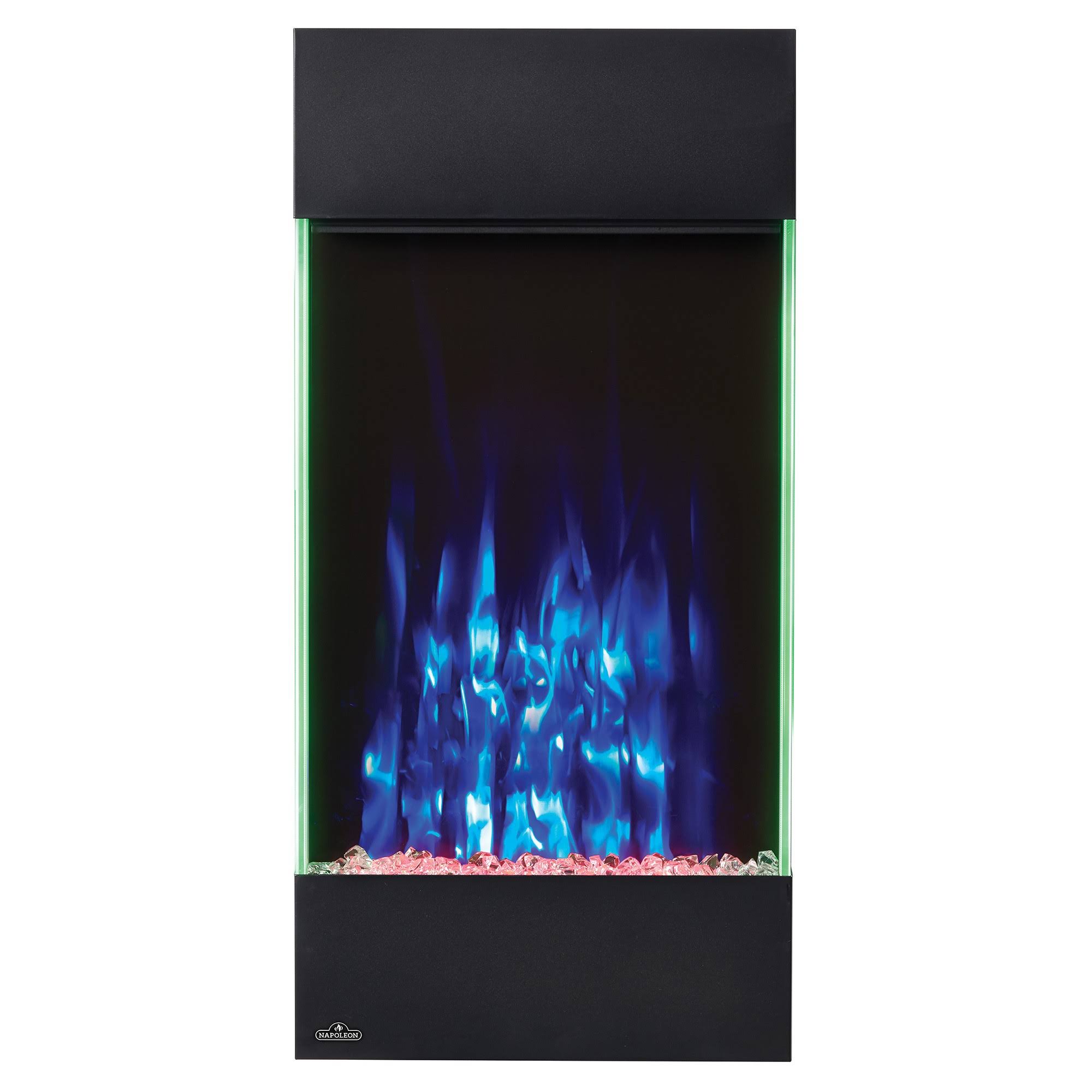 Napoleon 32-in Allure Vertical Wall Mount Electric Fireplace- NEFVC32H