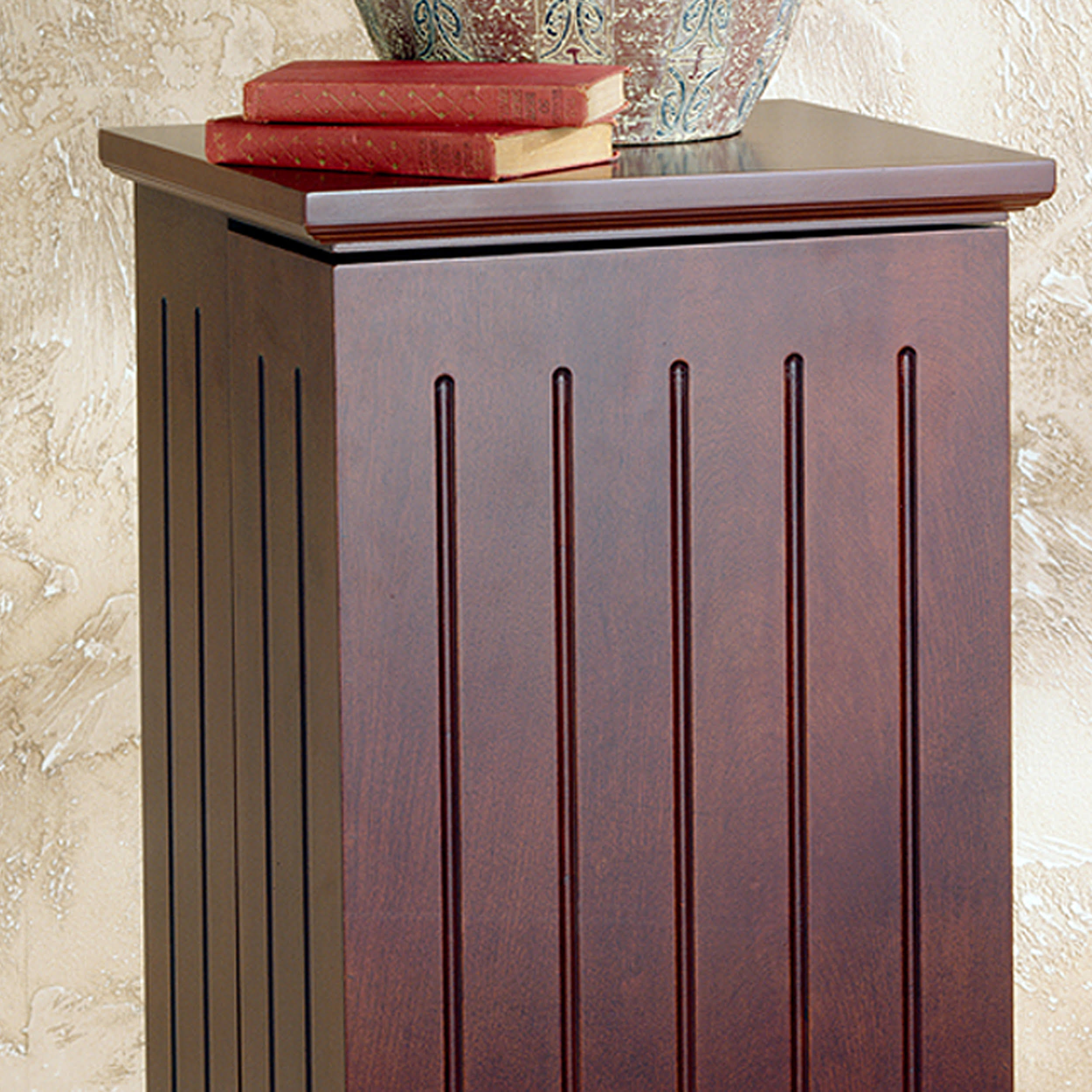 Media Storage Pedestal - Cherry