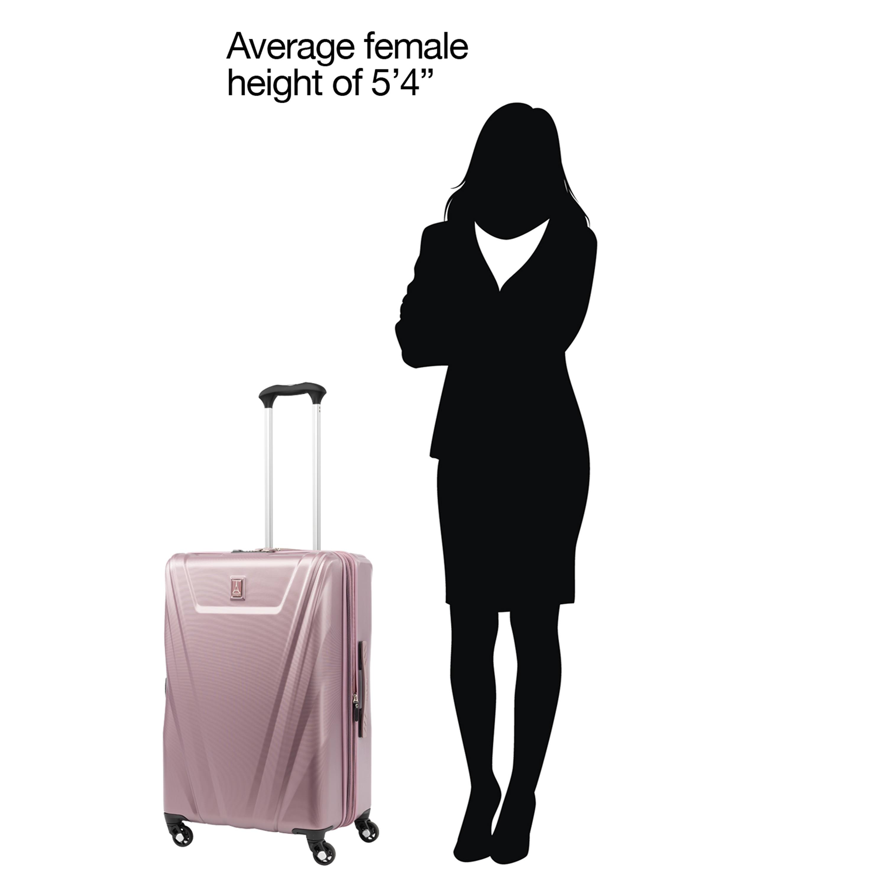 Travelpro Maxlite 5 25x22 Expandable Hardside Spinner - Dusty Rose