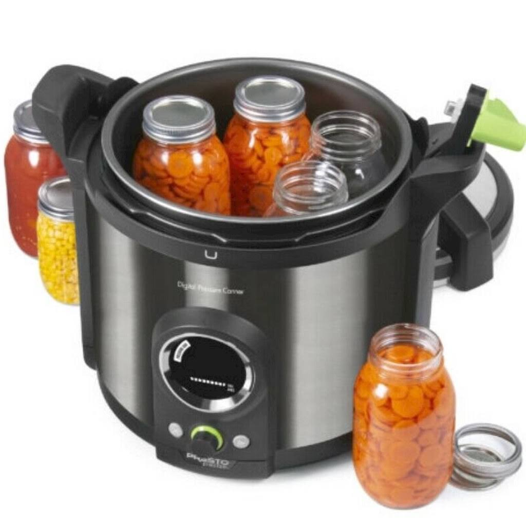 12 qt Precise Digital Pressure Canner - Black
