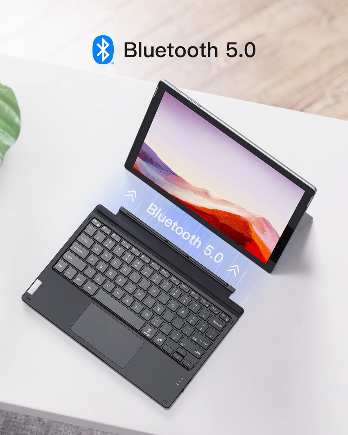 Inateck Surface Pro Keyboard, Bluetooth Surface Pro Keyboard, Compatible with Surface Pro 7/7+/6/5/4 Pack of 2