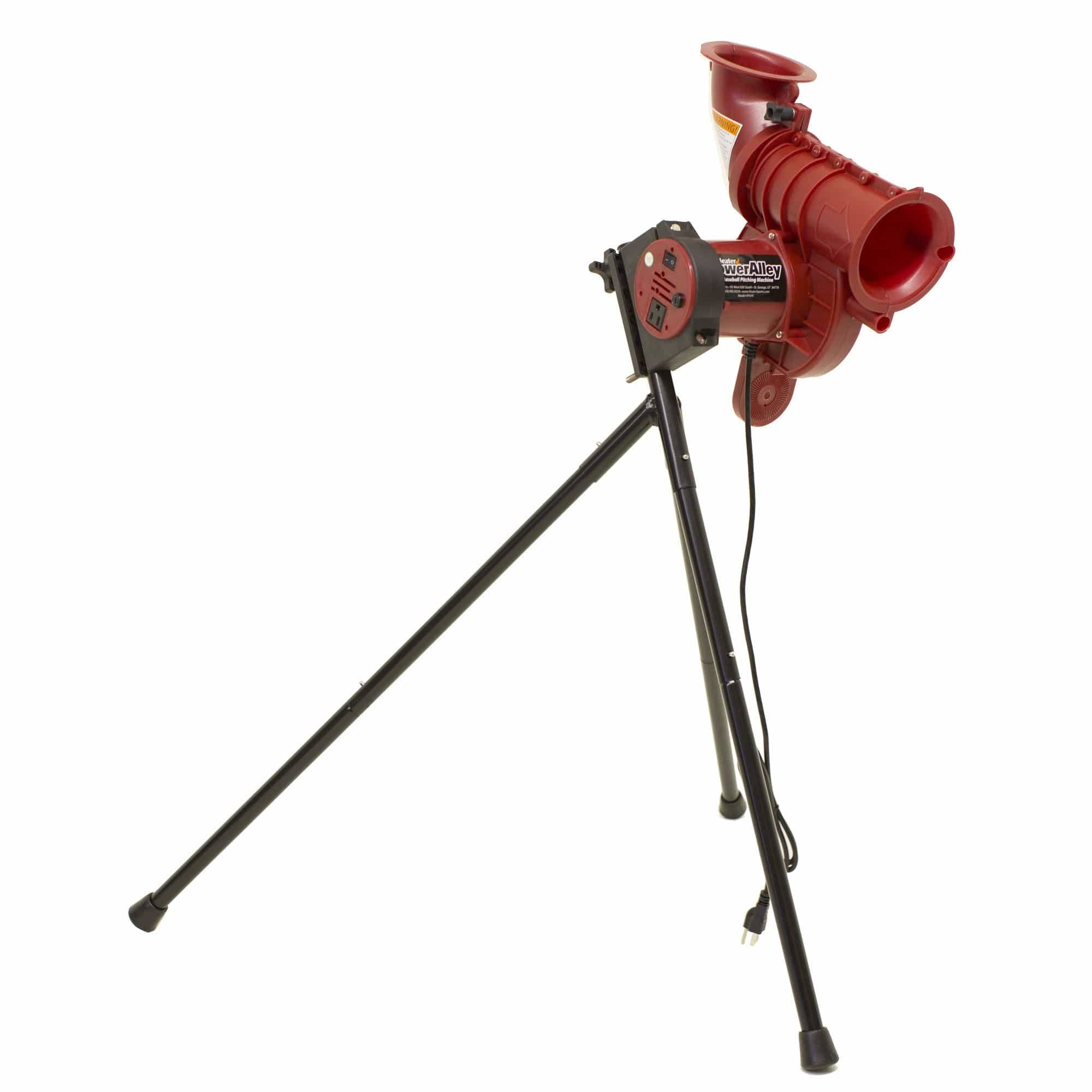 Heater Sports PowerAlley Lite-Ball Pitching Machine u0026 PowerAlley Batting Cage