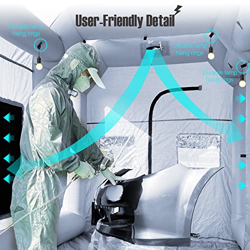 Inflatable Paint Booth Potable Paint Booth with Blower Inflatable Spray Booth for Cars