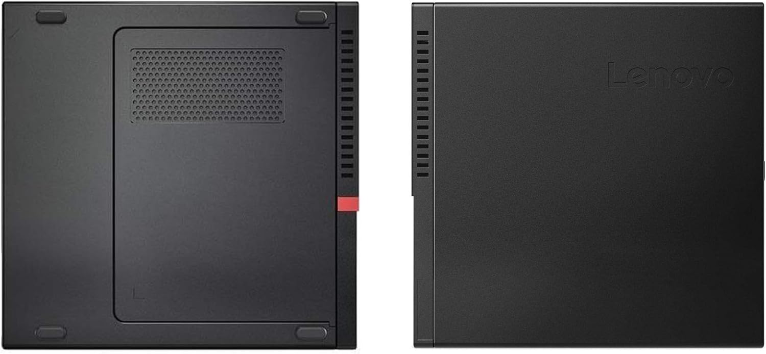 Lenovo ThinkCentre M910Q Tiny Desktop Computer, Intel Core i7-6700T Upto 3.6GHz, 32GB RAM, 512GB NVMe SSD, 4K 3-Monitor Support DisplayPort, HDMI, AC Wi-Fi, Bluetooth - Windows 10 Pro (RENEWED)