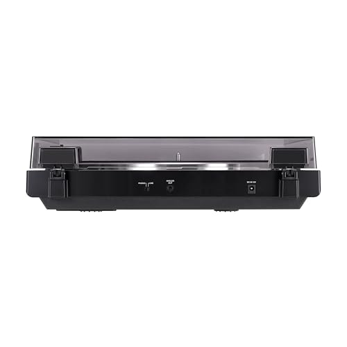 Audio-Technica AT-LP60X-BK Fully Automatic Belt-Drive Stereo Turntable, Black, Hi-Fidelity, Plays 33 -1/3 and 45 RPM Vinyl Records, Dust Cover, Anti-Resonance, Die-Cast Aluminum Platter