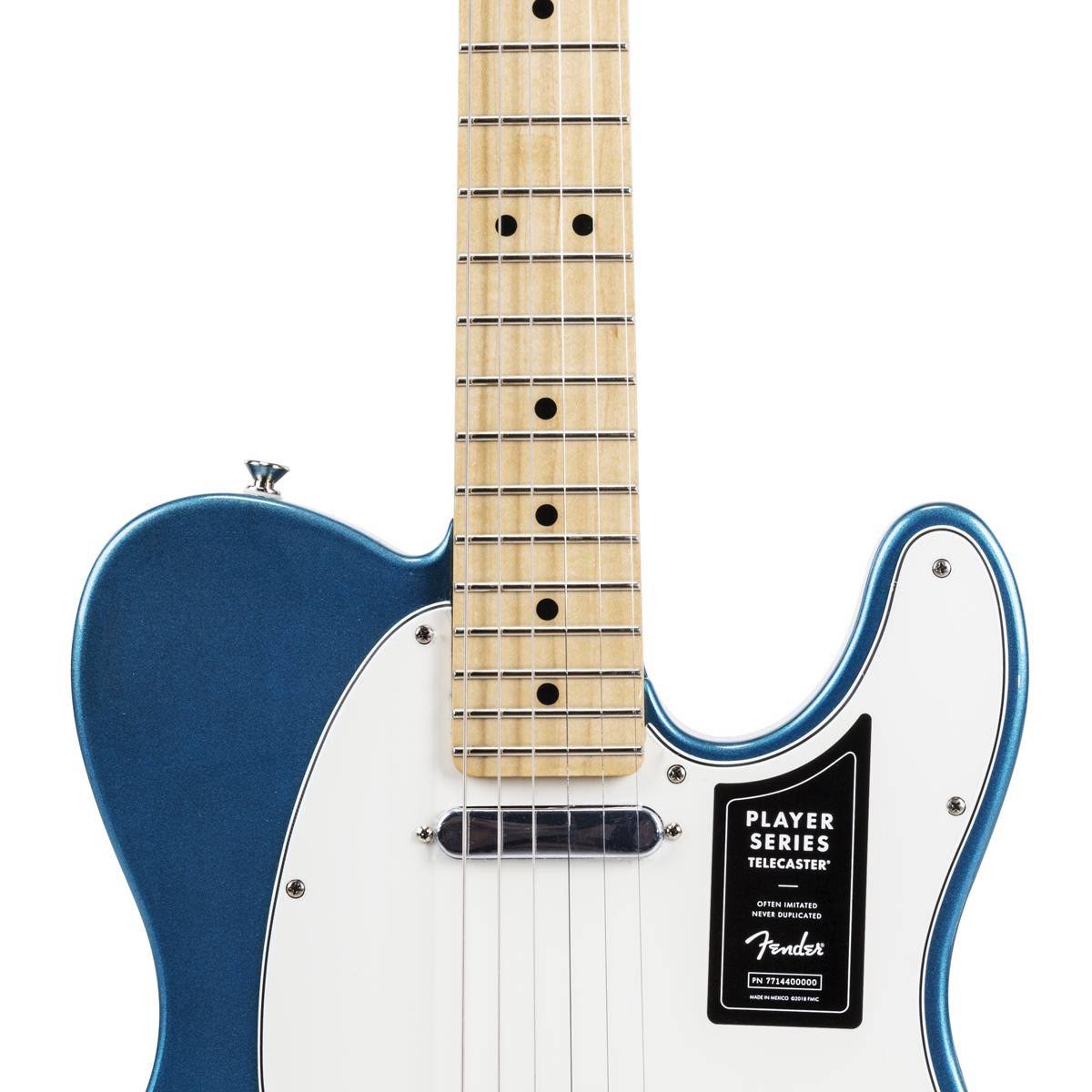 Fender Limited Edition Player Telecaster Electric Guitar, Maple Fingerboard, Lake Placid Blue