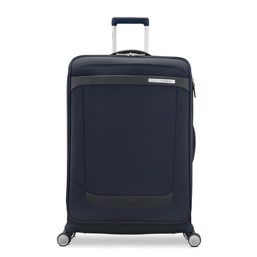 Samsonite Elevation Plus 22-Inch Carry-On - Expandable Softside Spinner Luggage - Cypress Green
