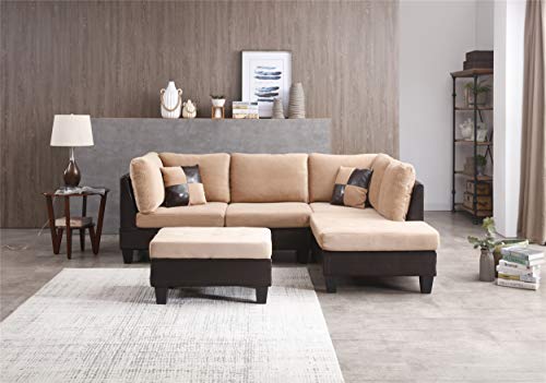 Edward Sectional, Tan
