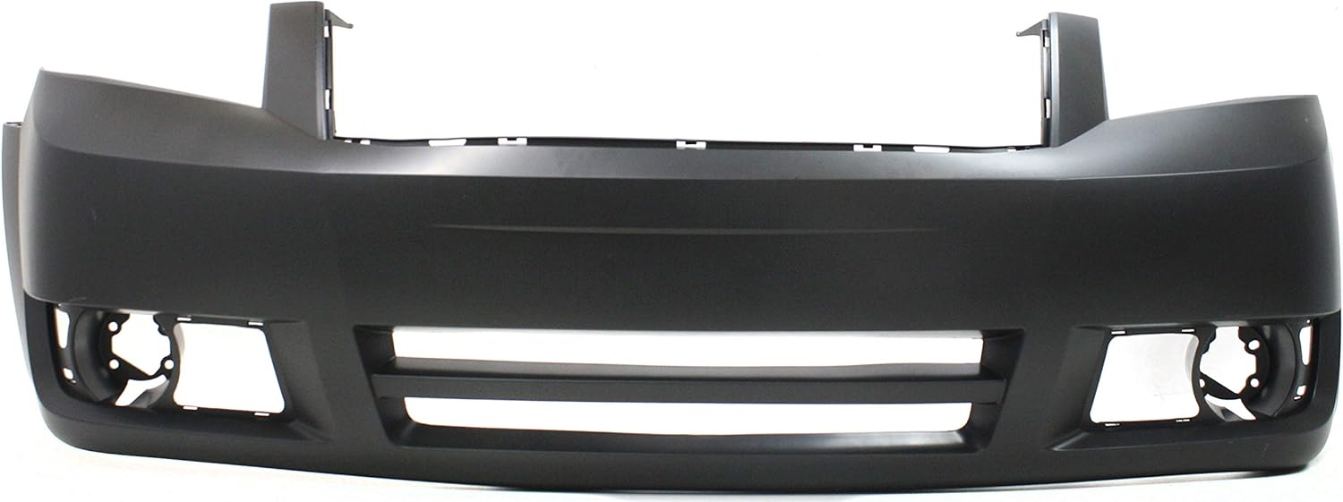 Garage-Pro Front Bumper Cover Compatible with DODGE GRAND CARAVAN 2008-2010 Primed with Fog Light Holes