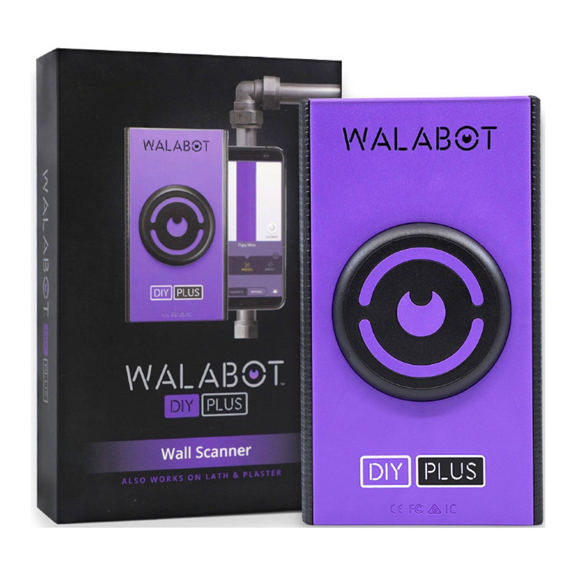 Walabot DIY Plus Advanced Wall Scanner and Stud Finder Bundle - Purple