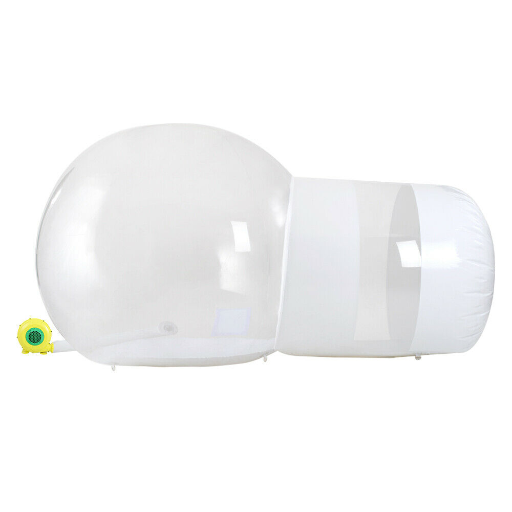 FETCOI 3 Meter Inflatable Tent Transparent Bubble Tent Eco Home Tent + Air Blower