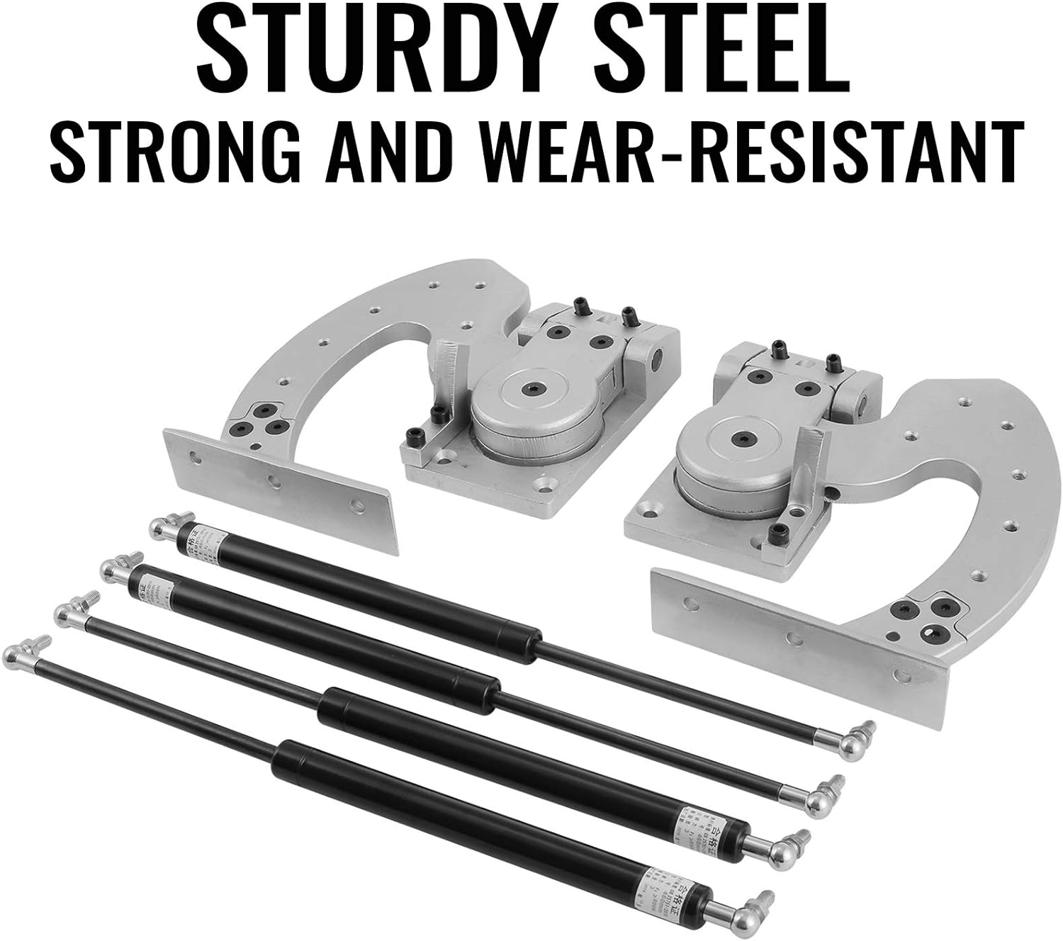 Mophorn Universal Lambo Door Kit Bolt On Vertical Doors Hinge Kit Fit for Audi Dodge Ford Honda Toyota Nissan Chevrolet etc. 90 Degree Vertical Lambo Door Conversion Kit (Universal)