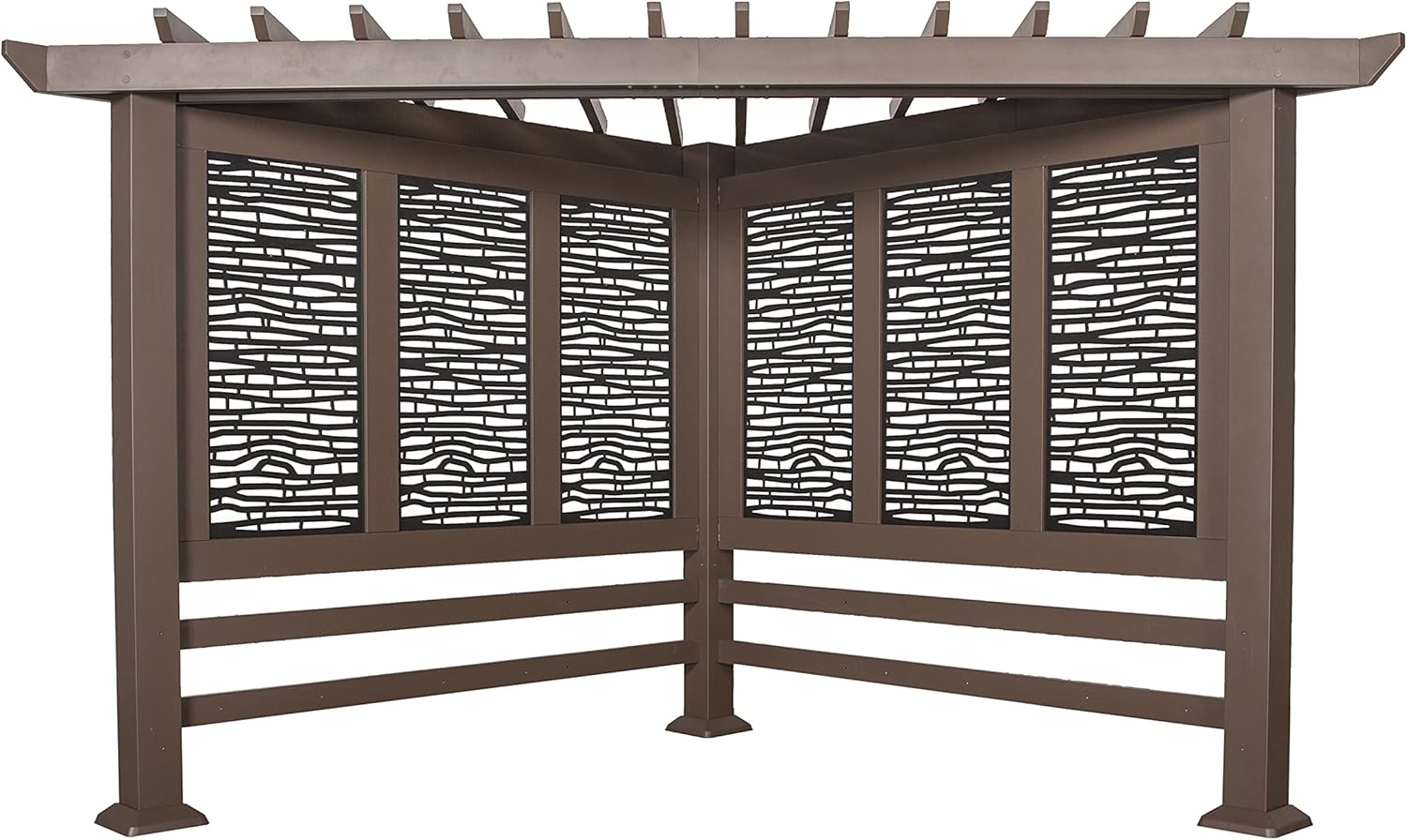 Backyad Discovery Hampton Traditional Steel Cabana Pergola