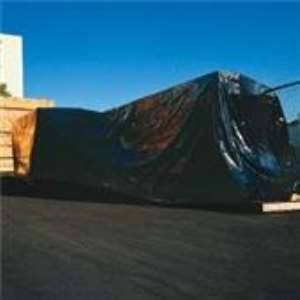The Packaging Wholesalers 40 x 100' 6 Mil Heavy-Duty Black Poly Sheeting (CF640B)