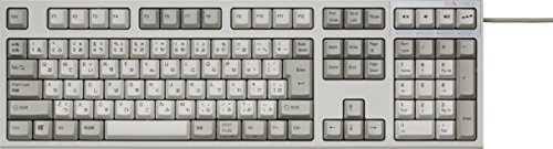 Tokyo REALFORCE Sa R2 English 112 Key Capacitance Contactless Type USB Keyboard Silent / Load with APC Function (ivory)