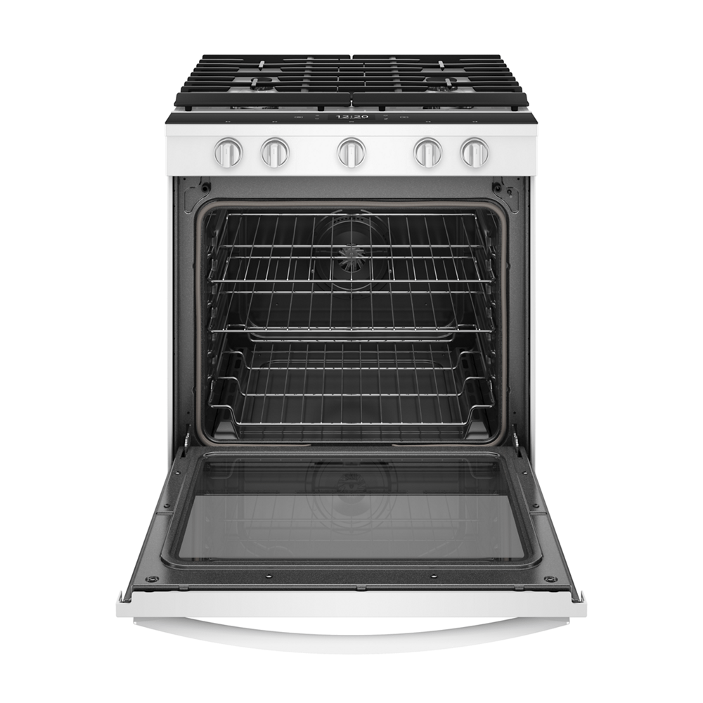 WHIRLPOOL WEG750H0HW  SLIDE IN GAS RANGE Stainless Steel