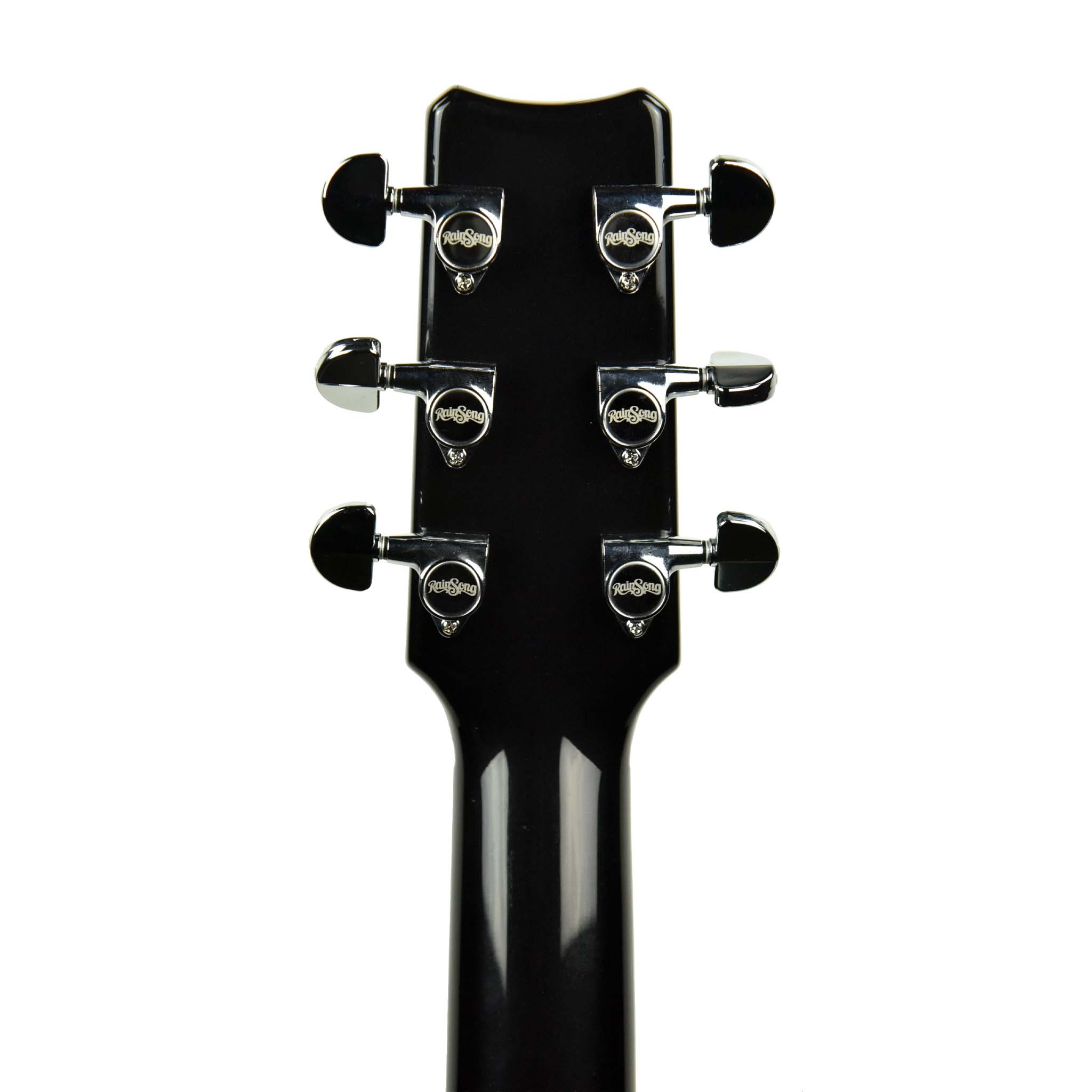 Rainsong BI-WS1000N1 Black Ice Series Acoustic-Electric Guitar w/Case