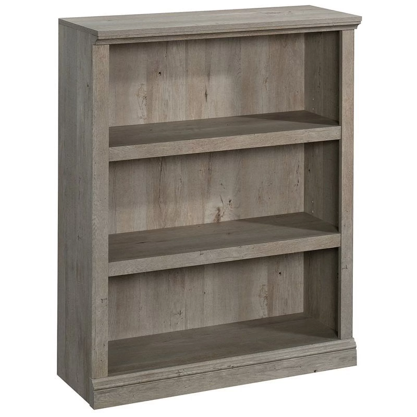 Home Square 3 Piece Set with 3-Shelf Bookcase L-Shape Computer Desk Coffee Table