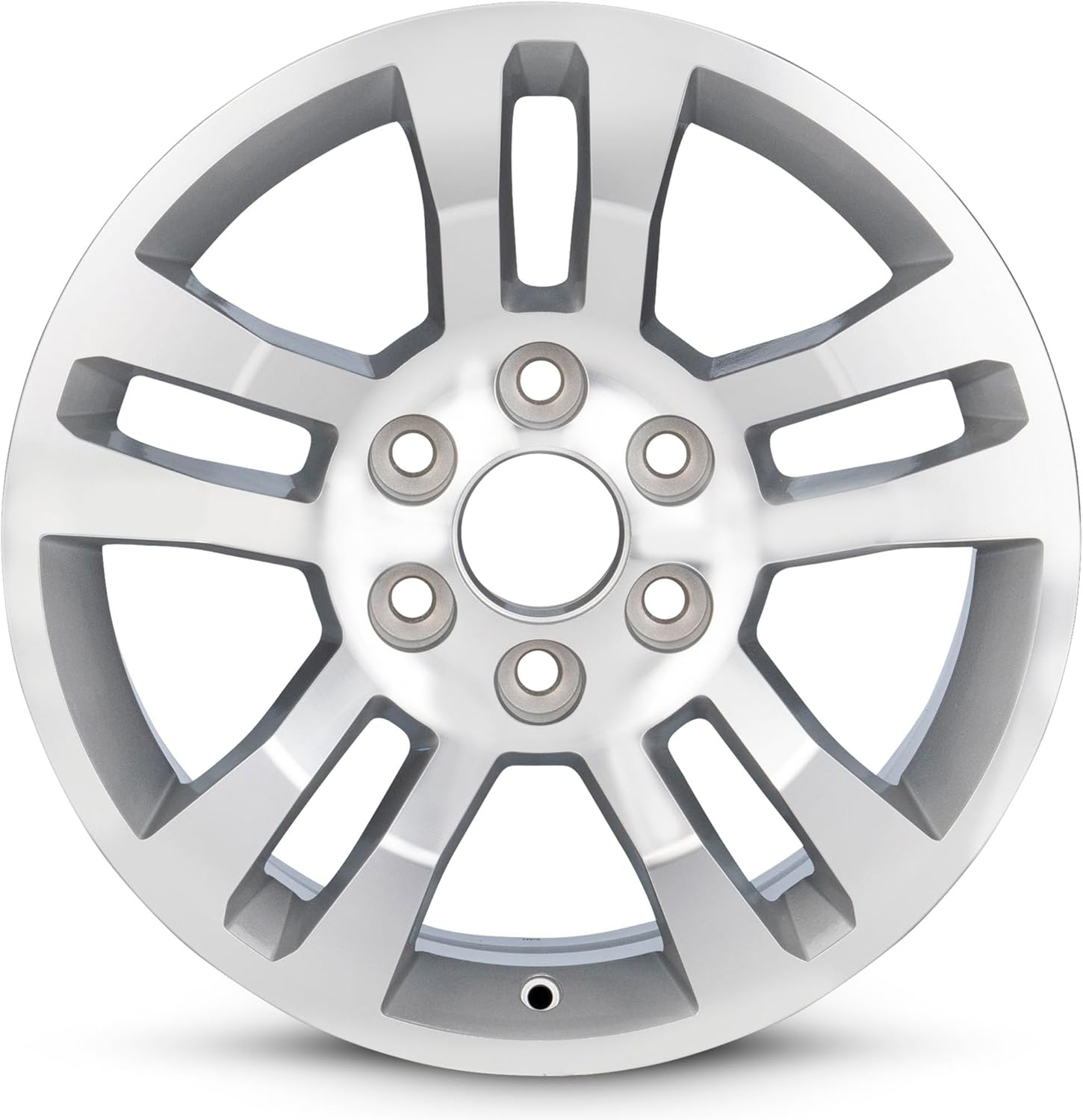 For 2014-2019 Chevrolet Silverado 1500 18 Inch Painted Silver Rim - OE Direct Replacement - Road Ready Car Wheel