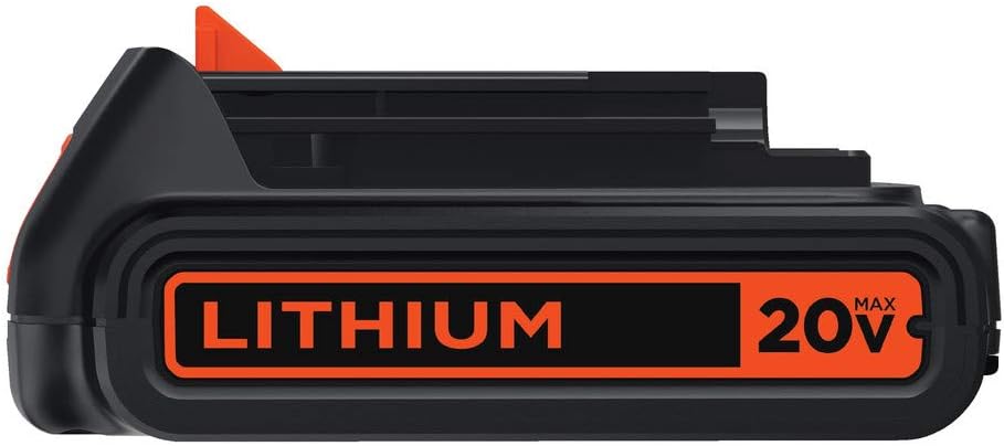 BLACK+DECKER 20V MAX Lithium Battery & Charger (LBXR20CK) Pack of 2