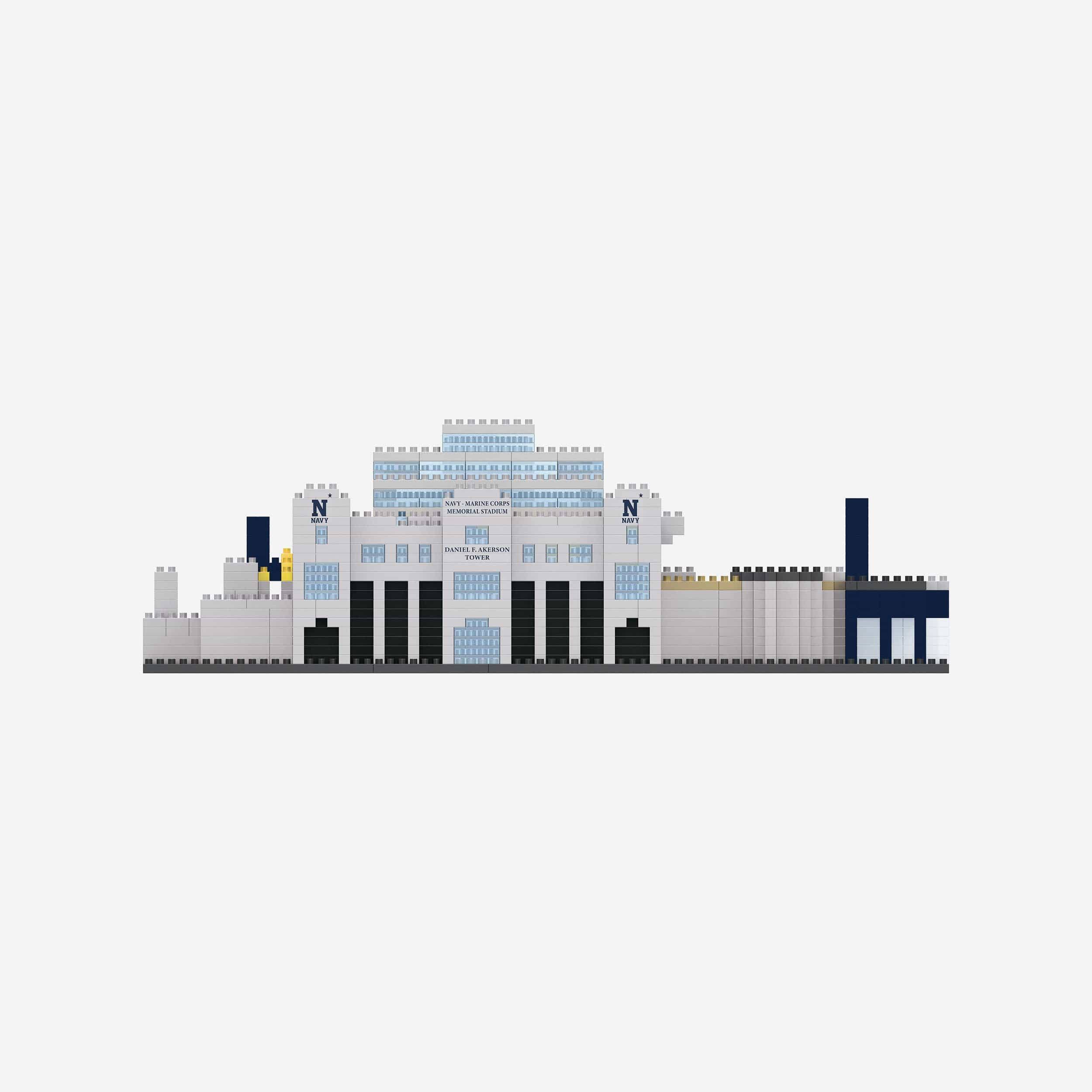 FOCO NCAA 3D BRXLZ Stadium Building Block Set