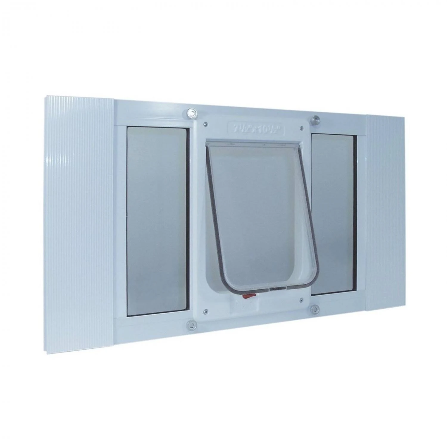 Ideal Pet Products Aluminum Sash Window Pet Door White