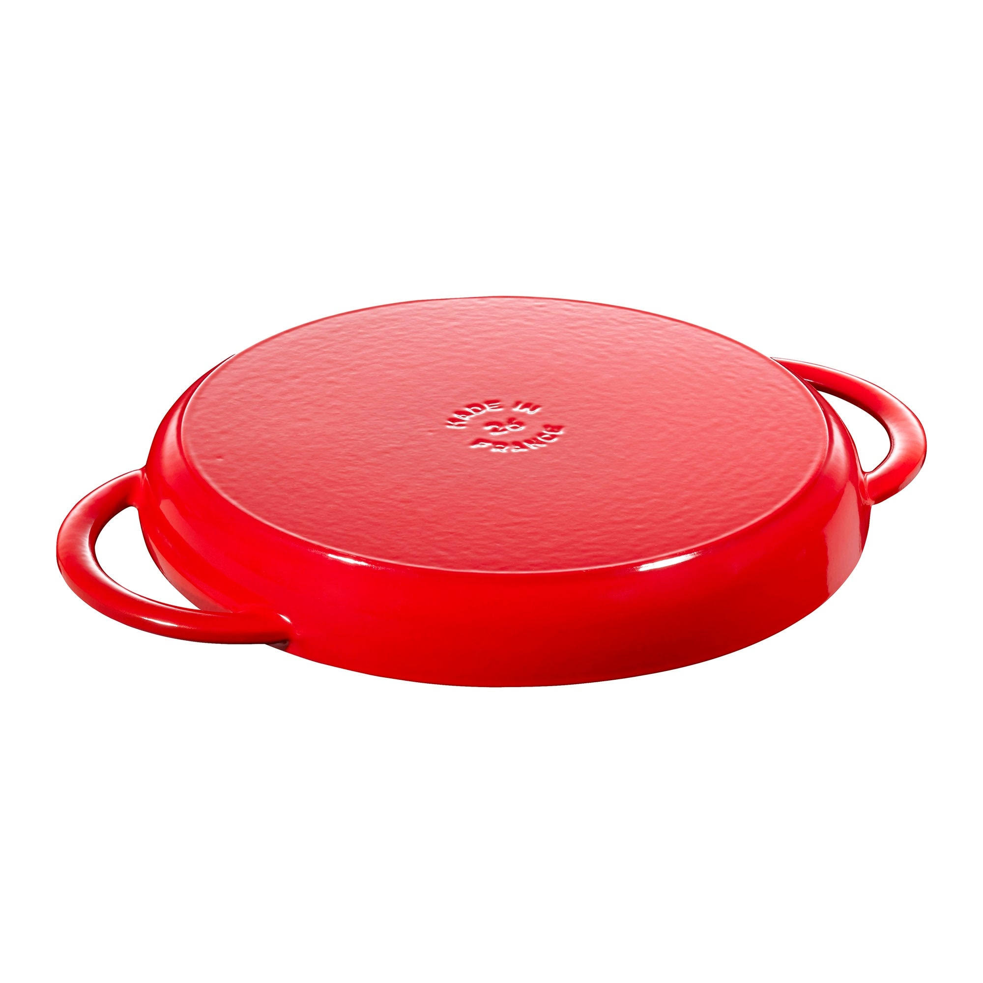 Staub 10x22 Cast Iron Pure Grill, Grenadine