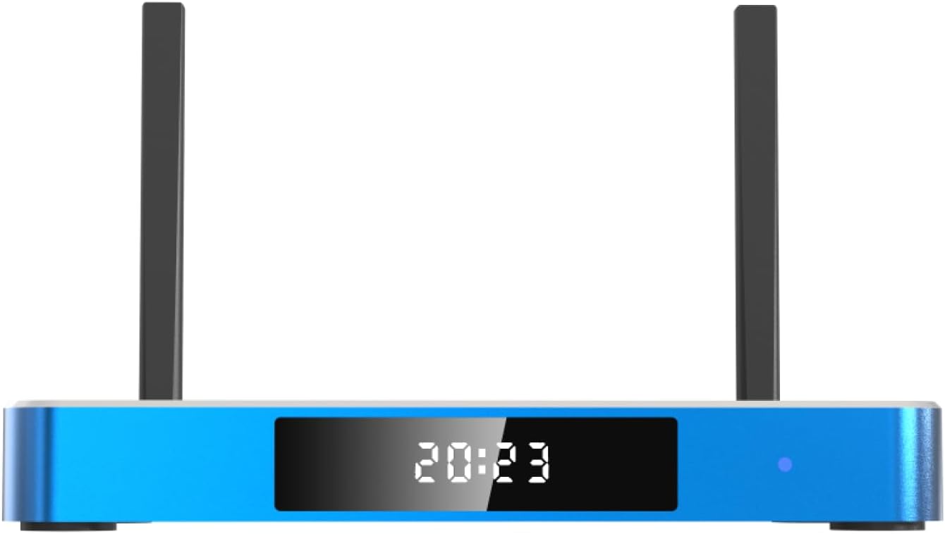 Newest S5 Max Android Smart TV Box 6k Ultra HD Built-in Voice Control System