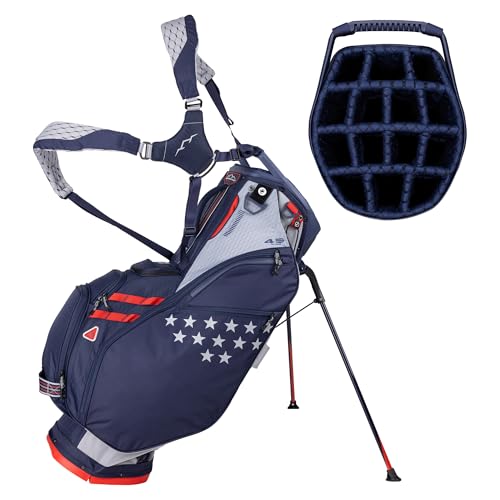 Sun Mountain 2025 4.5LS 14-Way VLO Bag - Prime Organization with Our 14 Way Golf Stand Bag - Lightweight Golf Club Bag with Full-Length Pockets and Adjustable Straps for Enhanced Carry