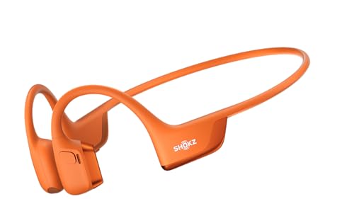 SHOKZ New OpenRun Pro 2 - Open-Ear, Bone Conduction Sport Headphones - with Reflective Strip - Sweat Resistant, Workout Headphones - Secure, Wireless, Comfortable Fit-Deep Bass and Smart Mic App