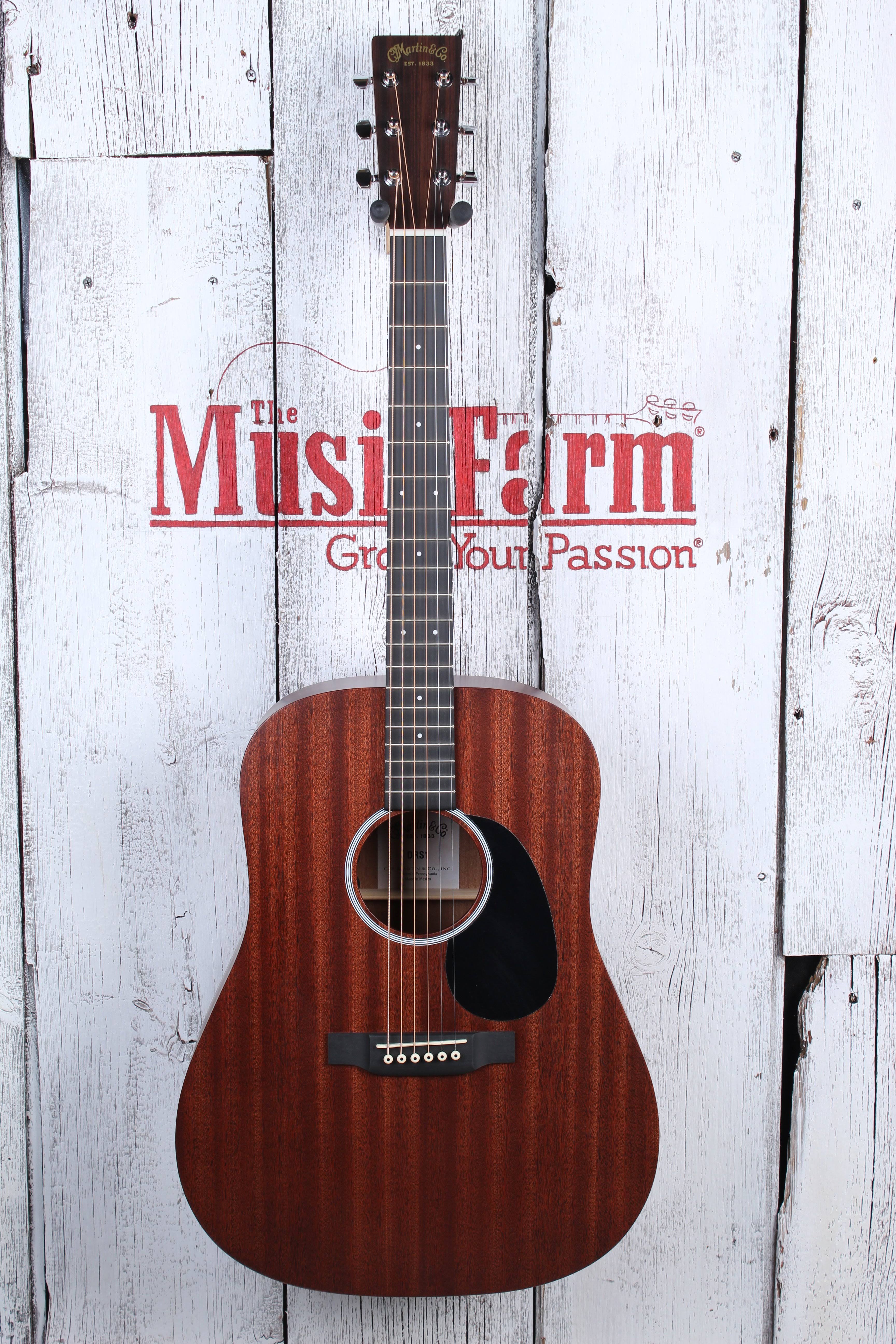Martin DRS1 Acoustic-Electric Guitar with Hard Case - Natural