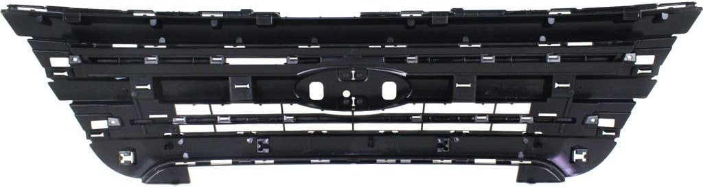 For Ford Explorer Header Panel 2011 12 13 14 2015 | Inner Grille Mounting Panel | Black | FO1223118 | BB5Z8A284AA