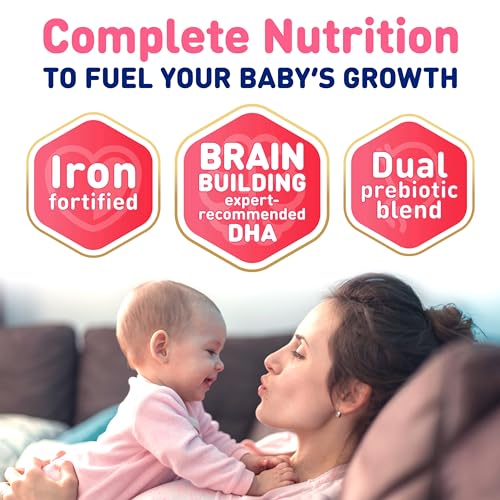 Enfamil A.R. Baby Formula, Added Rice Starch Formula to Reduce Reflux & Spit-Up, DHA for Brain Development, Probiotics to Support Digestive & Immune Health, Baby Milk, 30.4 Oz Box, 4 Count