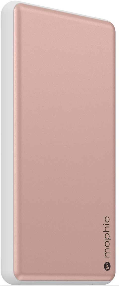 Mophie powerstation Plus - External Battery with Built in cables for Smartphones - Rose Gold Pack of 2
