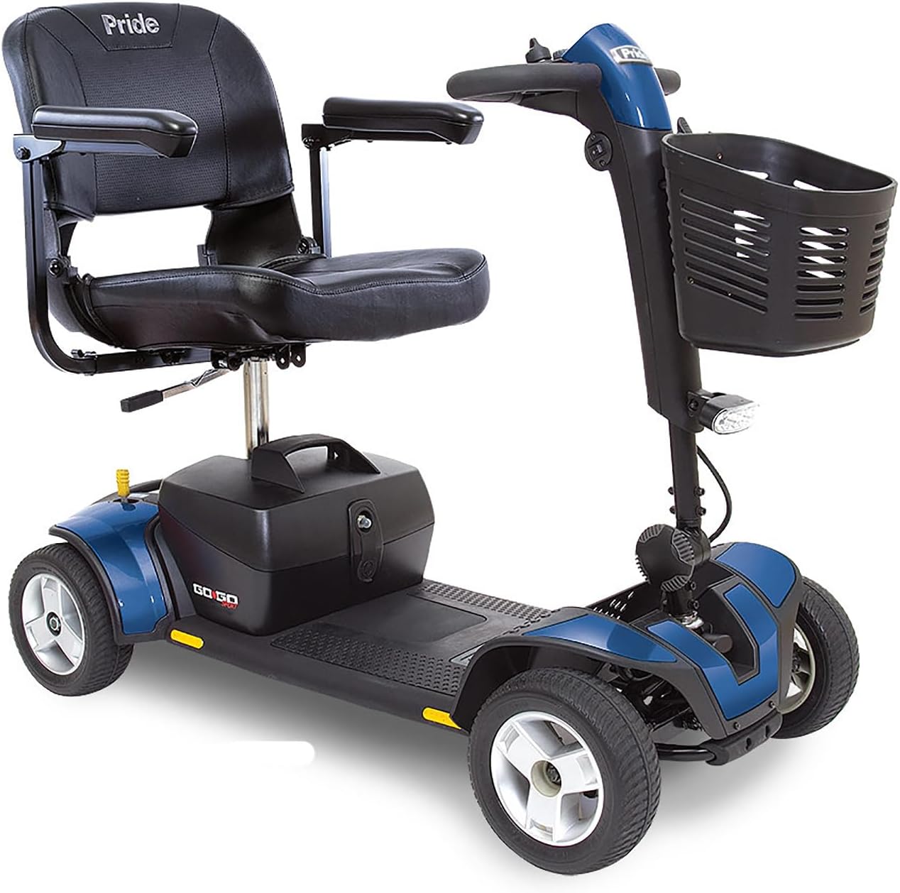 Pride GoGo Sport 4-Wheel Mobility Scooter, 325 lb. Weight Capacity, with 5-Year Extended Warr