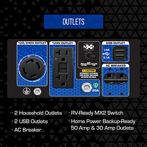 DuroMax Dual Fuel Portable Generator