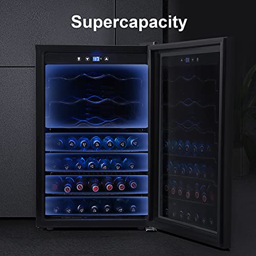 WATOOR Wine Cooler and Beverage Refrigerator