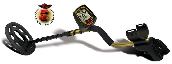 Fisher F70 Metal Detector with 11x22 DD Double-D Search Coil and 5 Year Warranty
