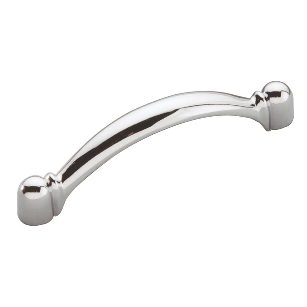 Hickory Hardware Conquest 3 inch Center to Center Cabinet Pull - Chrome P14441-26-25B