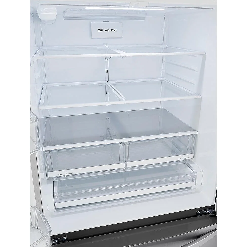 36 Inch Smart Freestanding French Door Refrigerator with 29 cu. ft.