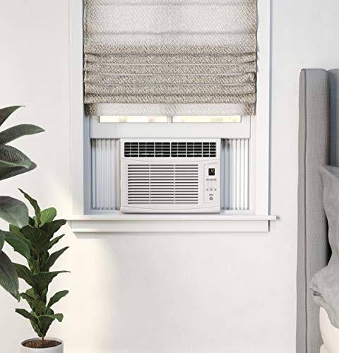 GE 6,000 BTU Electronic Window Air Conditioner, Cools Up to 250 Sq. ft, Easy in AHEE06AC
