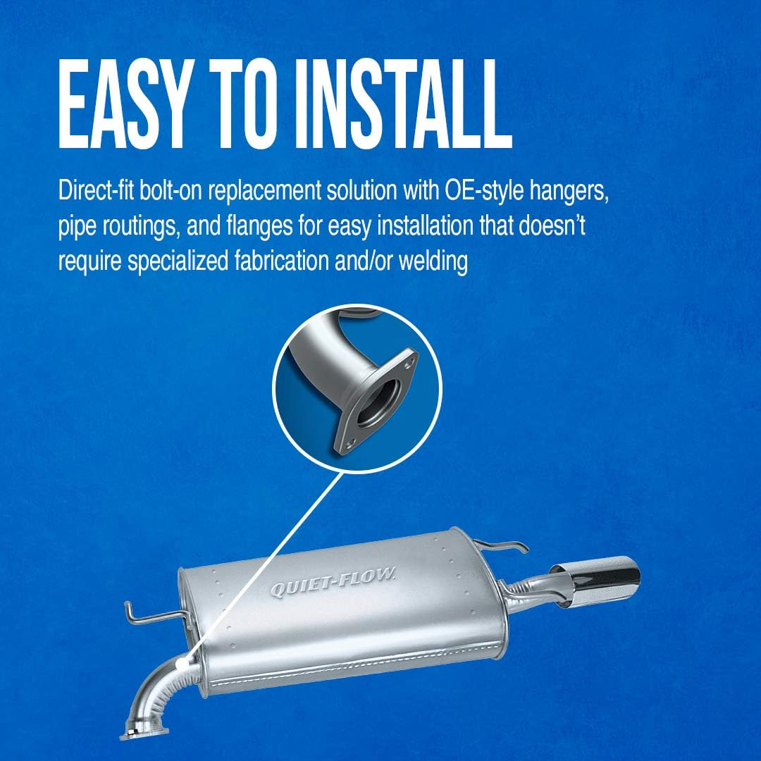 Walker Exhaust Quiet-Flow 21690 Exhaust Muffler Pack of 2