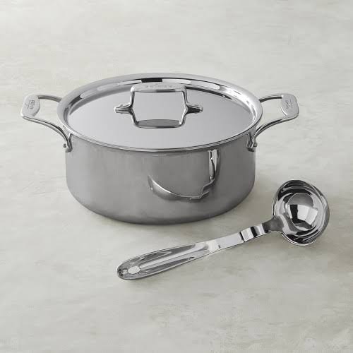 All-Clad D5 Stainless-Steel Ultimate Soup Pot, 6-Qt. | Williams Sonoma - Cookware - Multipots u0026 Stocks - Kitchen Accessories