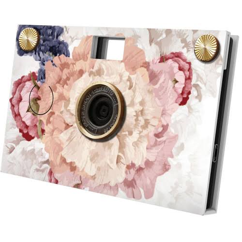 Paper Shoot Paper Camera Summer Bloom Peony Cameras for Kids Compacts, 13 Megapixels, HD 1080, Multicolor/Pattern, AA AAA Powere