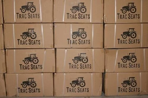 Black TracSeats Tractor Suspension Seat Fits John Deere 2530 2550 2555 2630 2640
