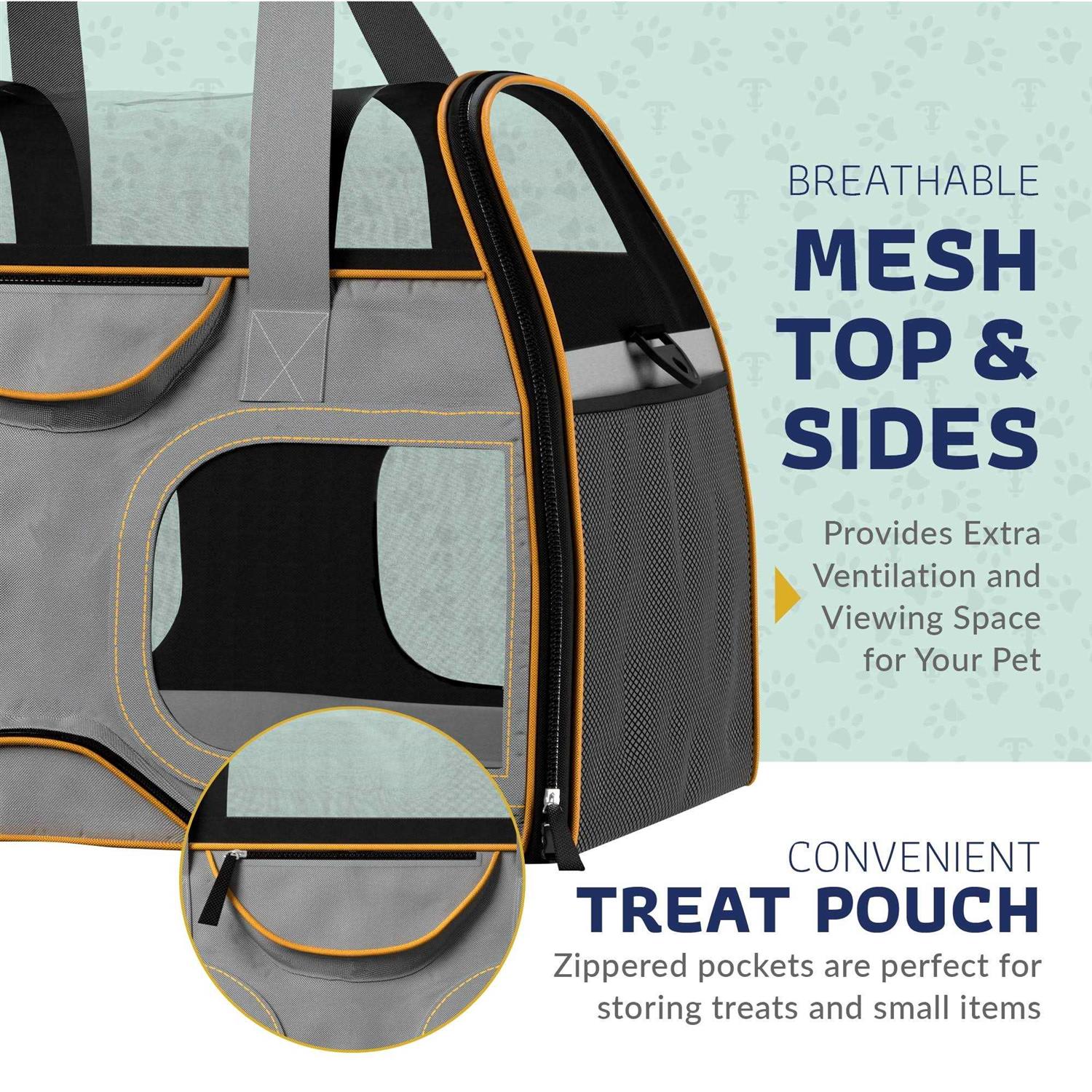 Katziela Luxury Rider Pro Pet Carrier with Removable Wheels and Double Telescopic Handle - Pet Supplies online store